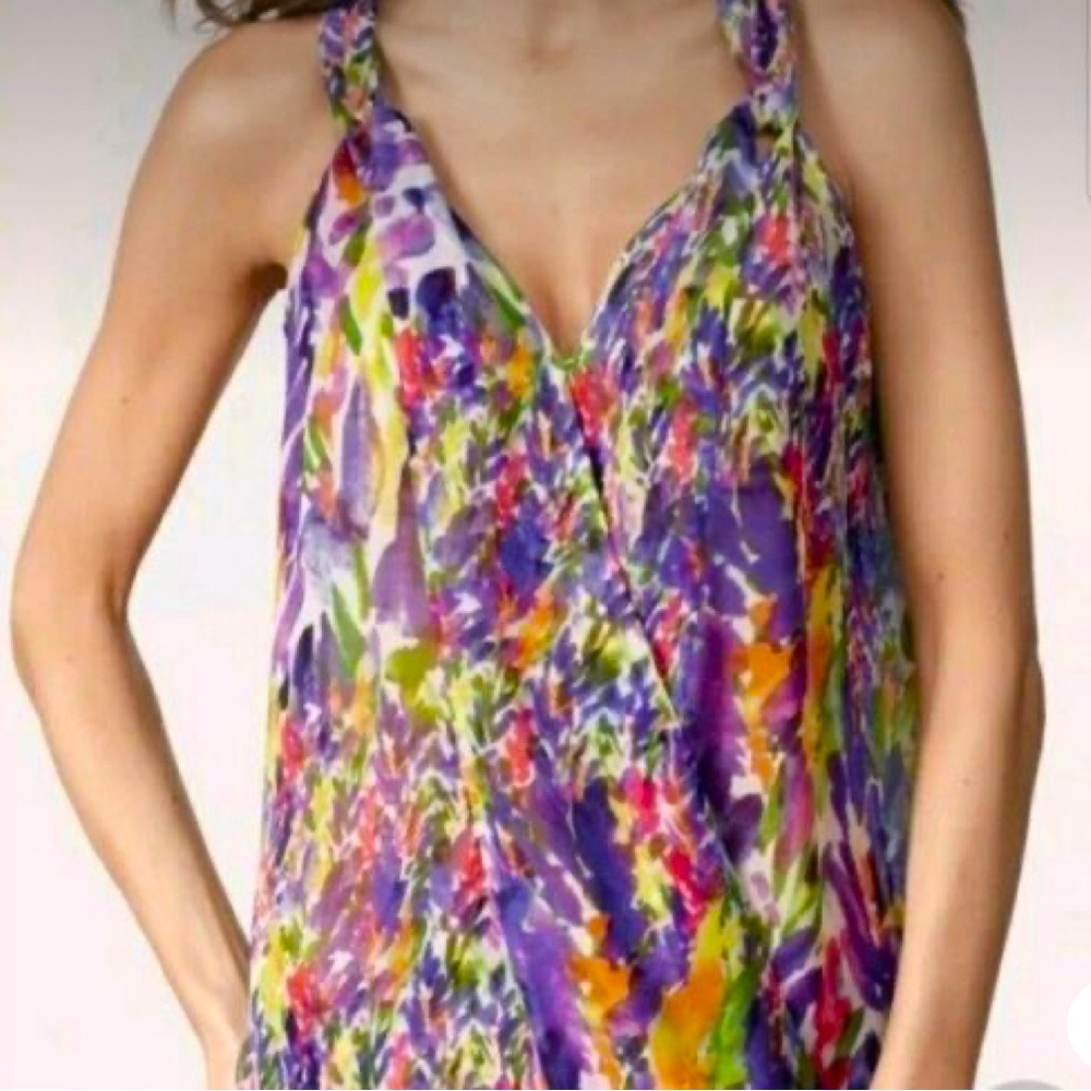 CAbi petals blouse